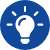 idea bulb light icon